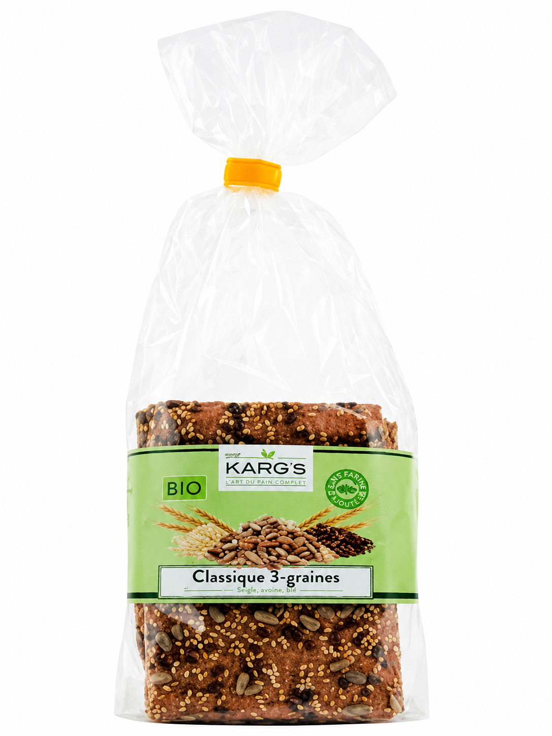 Crackers 3 graines bio 200 g - Dr Karg’s - Epicerie Barakka