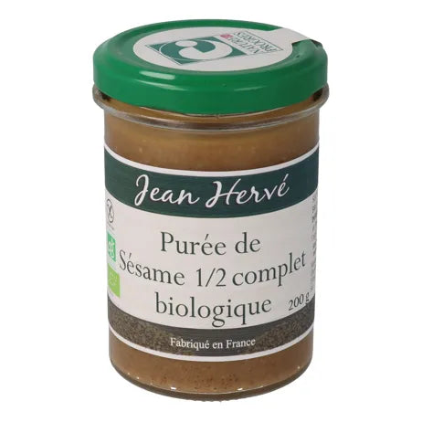 Purée de sésame 1/2 complet 180 g - Jean Hervé