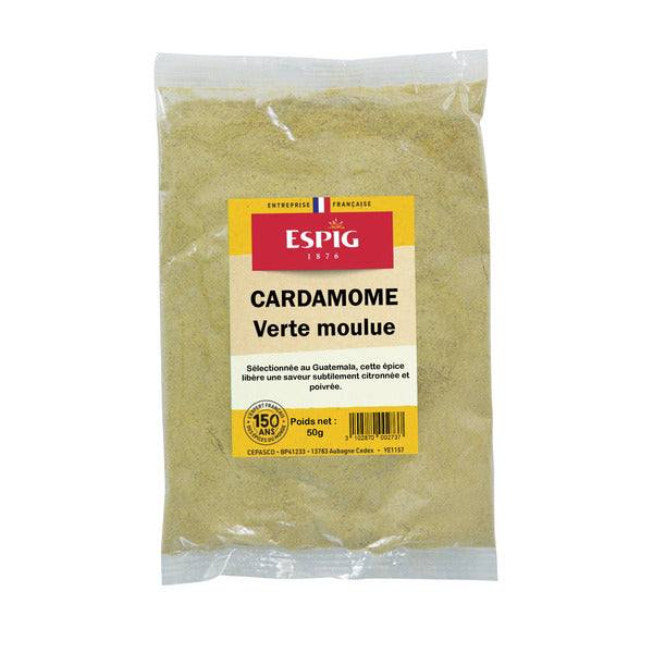Cardamome verte moulue 50 g - Espig
