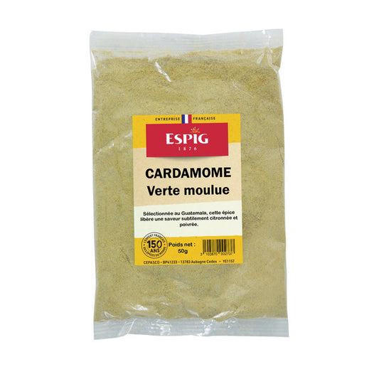 Cardamome verte moulue 50 g - Espig