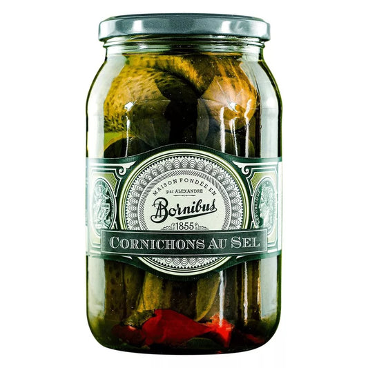 Cornichons au Sel 860 g - Bornibus
