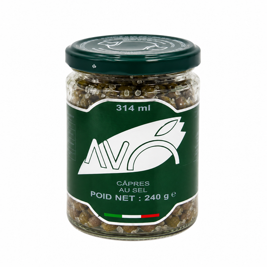 Câpres au sel 240 g – AVO