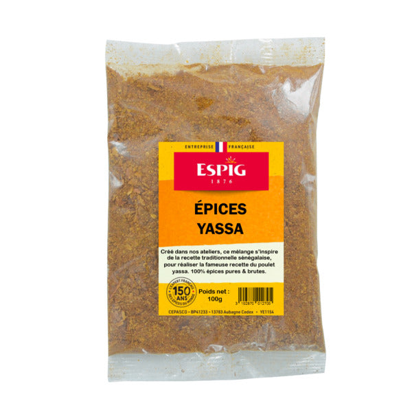 Épices Yassa 100 g - Epicerie Barakka