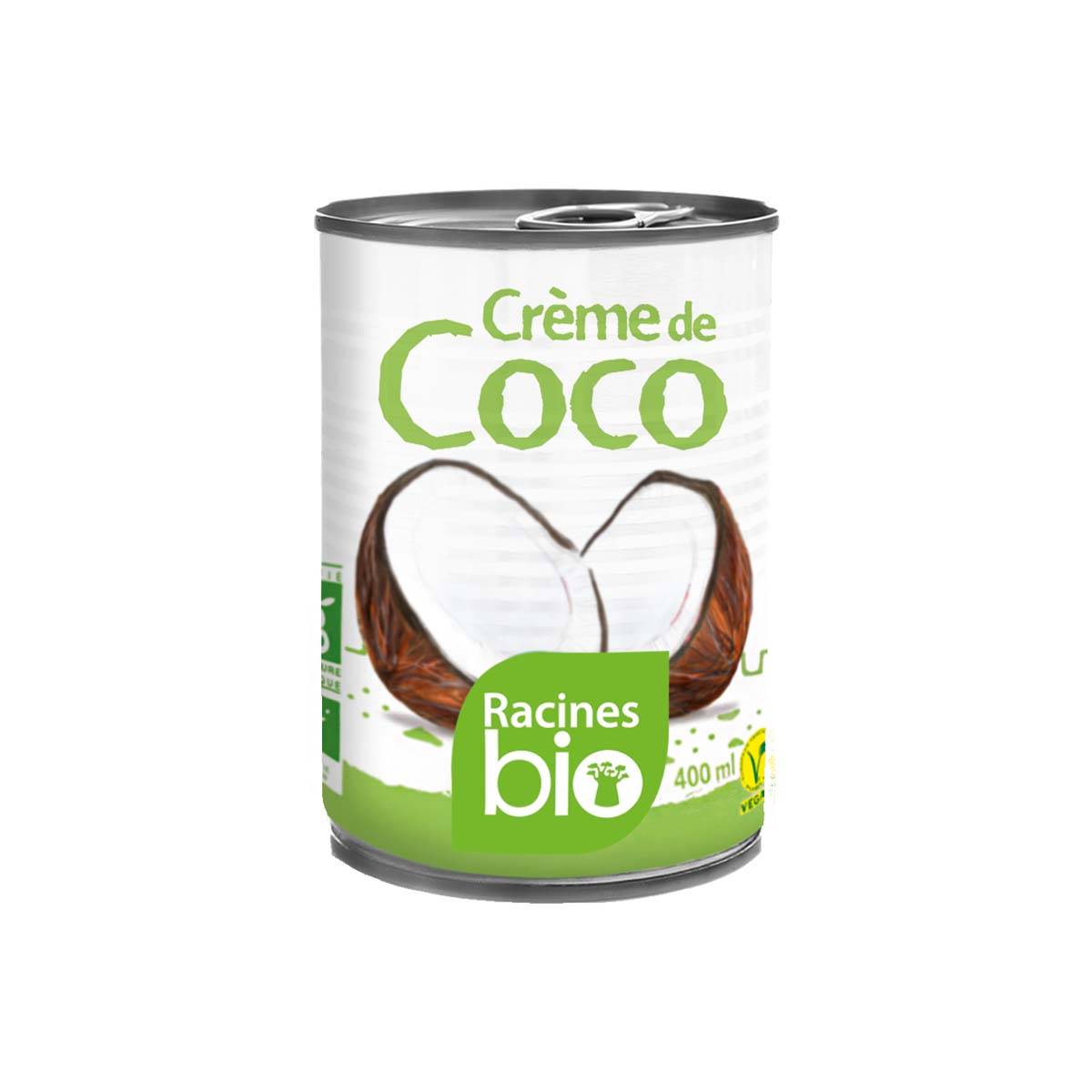 Crème de Coco Bio 400ml – Racines - Epicerie Barakka