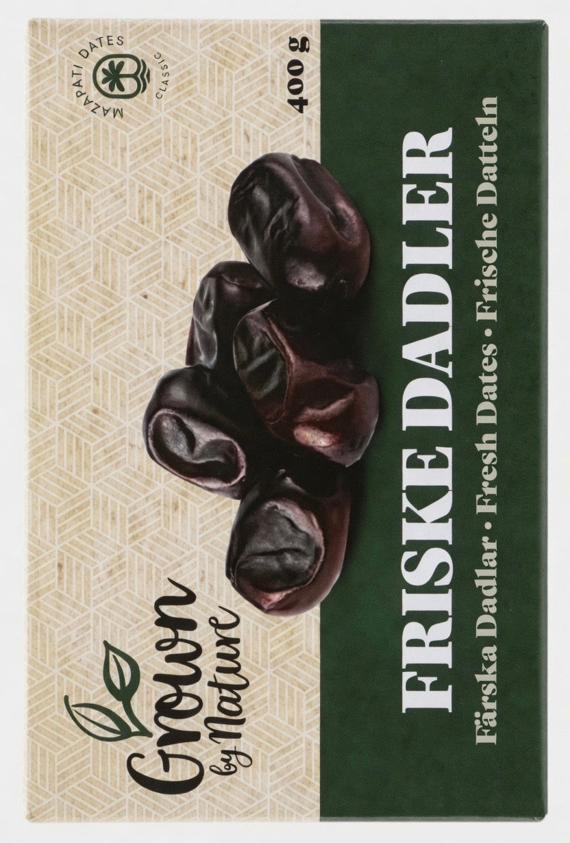 Dattes Iran Mazafati - 400 g - Grown by Nature - Epicerie Barakka
