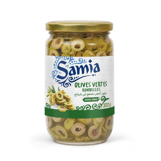 Olives Vertes en Rondelles Samia 300g