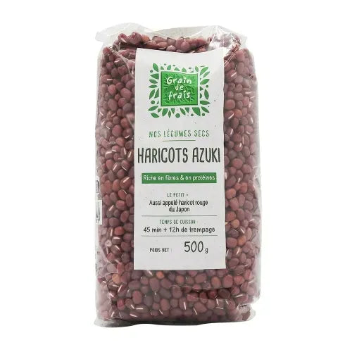 Haricots azuki 500 g - Grain Frais