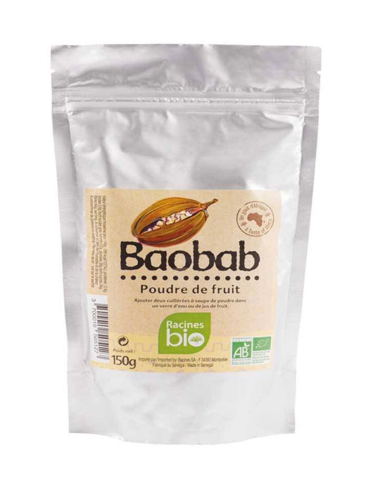 Poudre de baobab bio 150 g – Racines bio