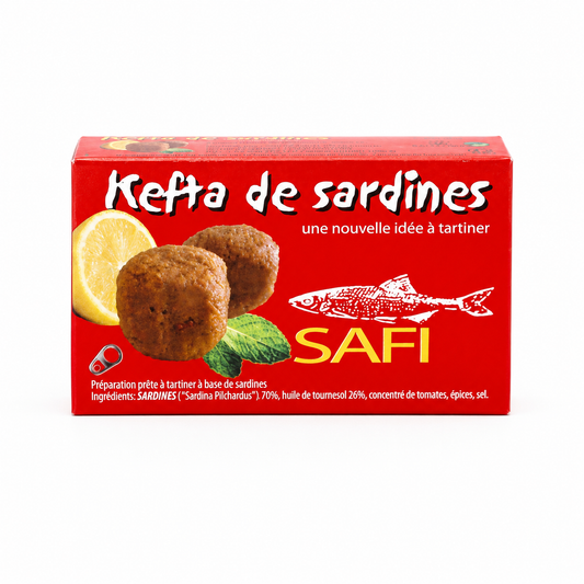 Kefta de sardines 120 g Safi - Maroc - Epicerie Barakka