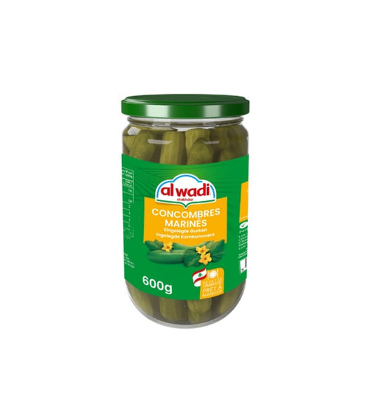 Concombres marinés 600g Alwadi