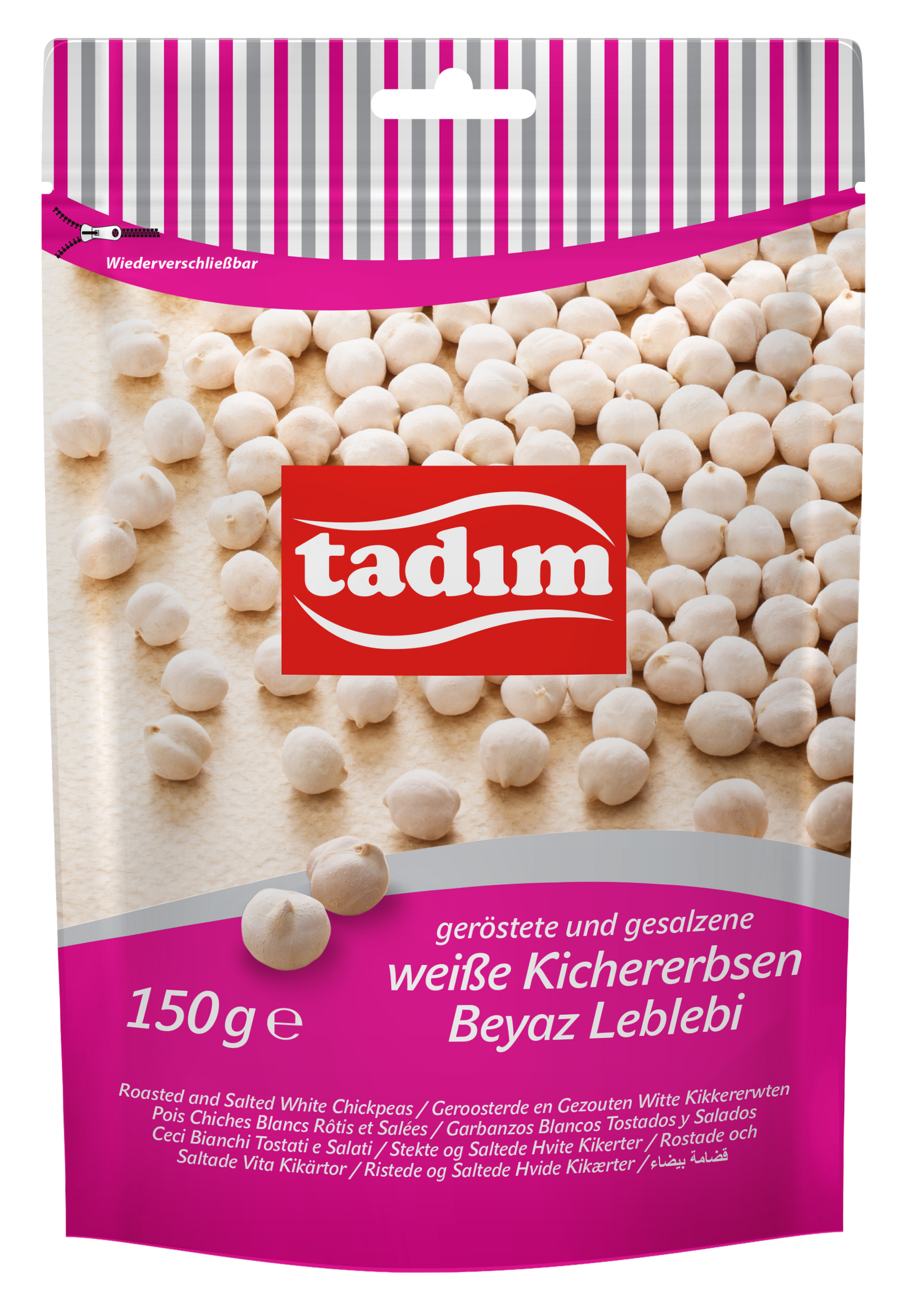 Pois Chiches Blancs Rôtis et Salés Tadım 150g