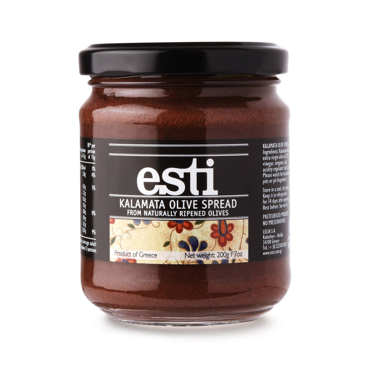 Tapenade d’olive Kalamata 200 g – Esti - Epicerie Barakka