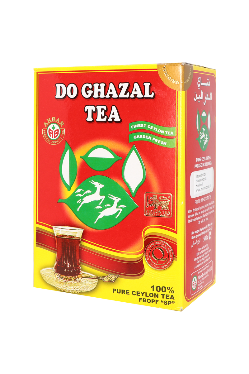 Thé noir de Ceylan 500 g – Do Ghazal Tea - Epicerie Barakka
