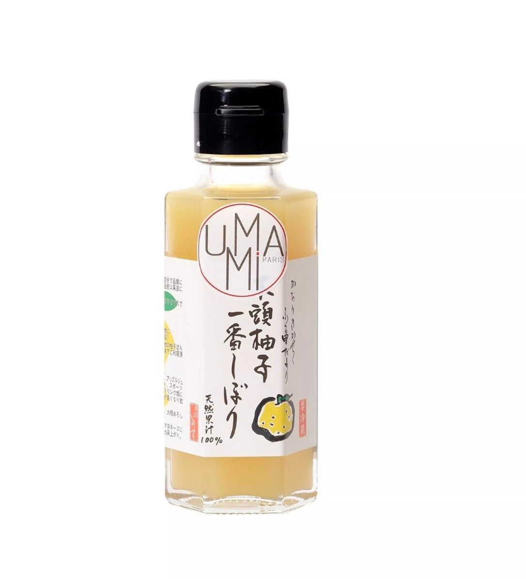 Bouteille de jus de yuzu japonais 100 % pur Umami 100 ml