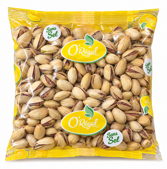 Pistaches grillées sans sel 250g - O’régal - Epicerie Barakka