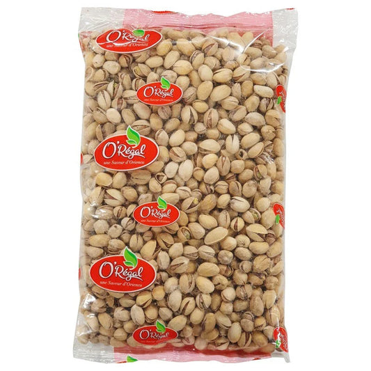 Pistaches grillées et salées 1 kg - O’Régal