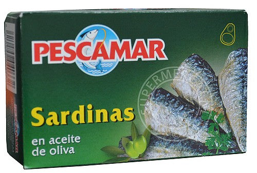 Sardines à l’huile d’olive 115g - Pescamar