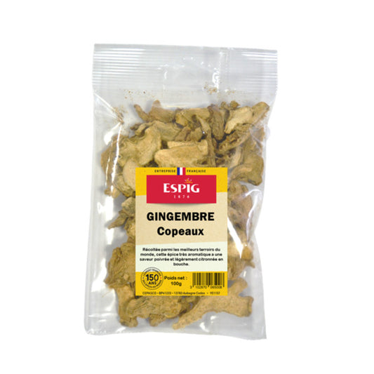 Gingembre copeaux 100 g - Espig