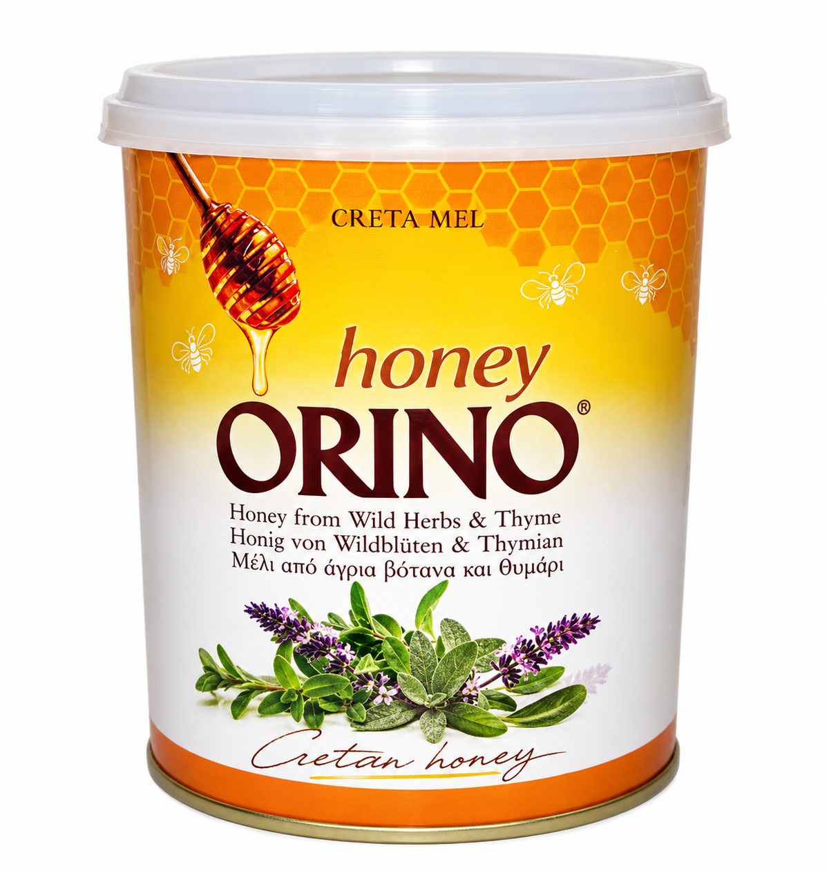 Miel de Thym et herbe sauvage de Grèce 900 g – Orino Cretamel - Epicerie Barakka