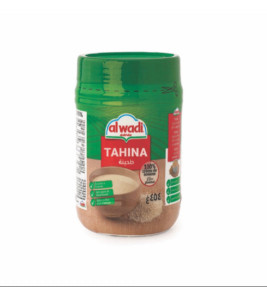Tahina Crème de Sésame 450g - Alwadi - Epicerie Barakka