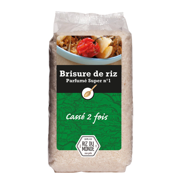 Brisure de riz parfumé cassé 2 fois 1 kg - Riz du Monde - Epicerie Barakka