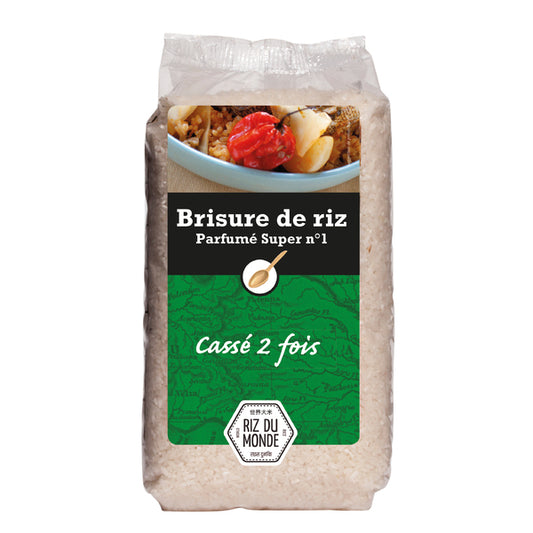 Brisure de riz parfumé cassé 2 fois 1 kg - Riz du Monde - Epicerie Barakka