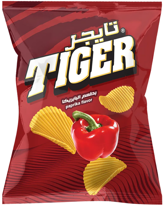 Chips saveur paprika 70 g – Tiger - Epicerie Barakka