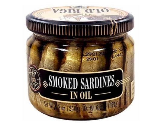 Sardines fumées à l’huile Sprat Smoked in Oil – bocal 270 g