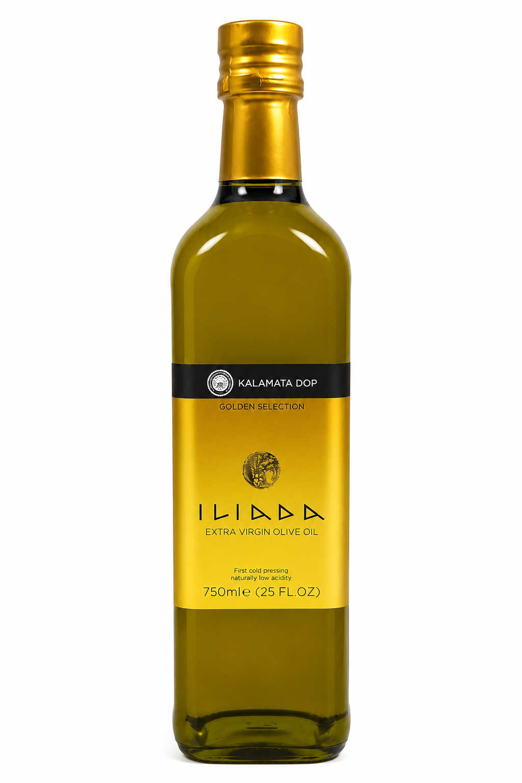 Huile d’olive extra vierge Kalamata AOP 750 ml - Iliada