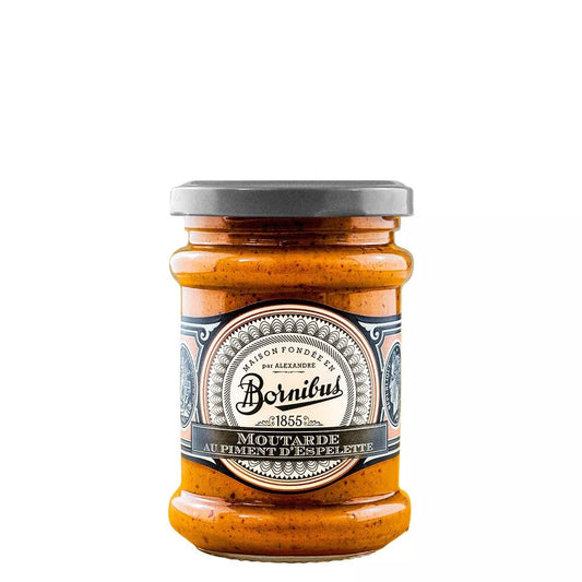 Moutarde au piment d’Espelette Bornibus 250 g