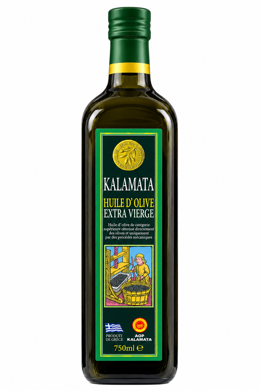 Huile d’Olive Extra Vierge AOP Kalamata 750 ml – Epsilon