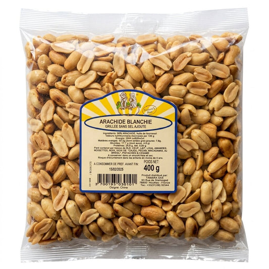 Arachide Grillée Sans Sel 400g - Fruidyllic