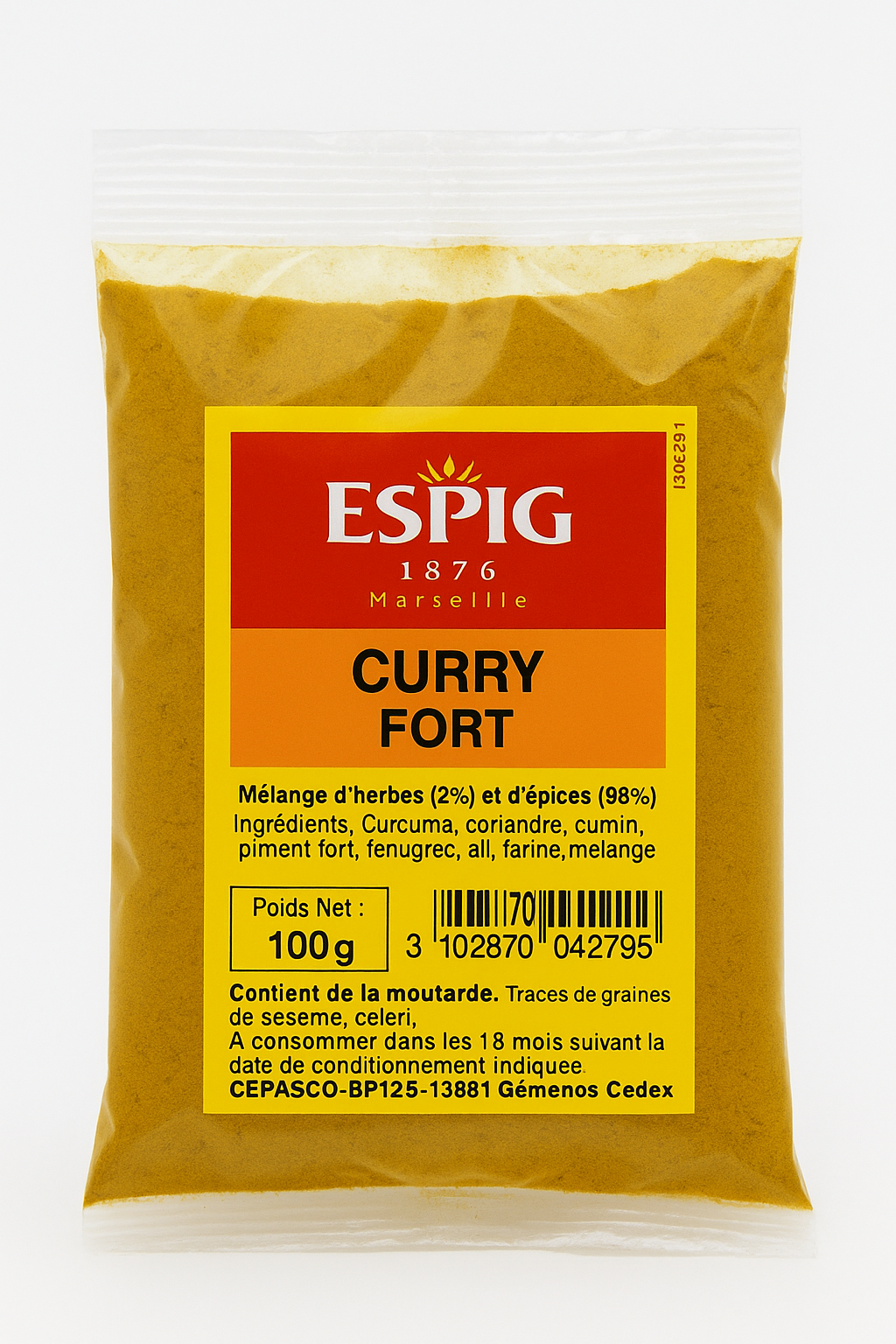 Curry fort 100g