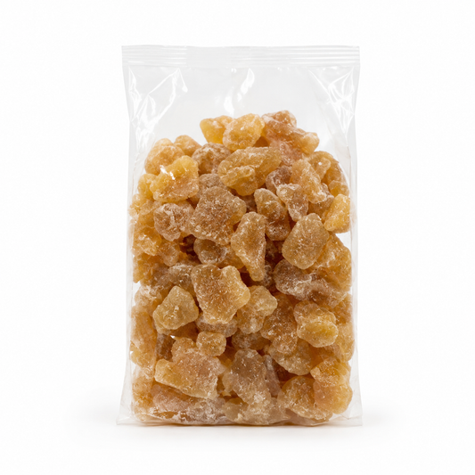 Gingembre confit en cube cristallisées – 300g