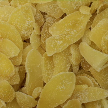 Gingembre déshydraté en lamelles cristallisées – 300g - Epicerie Barakka