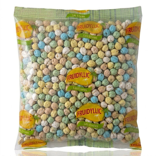 Pois chiches enrobés de sucres colorés 400g - Fruidyllic