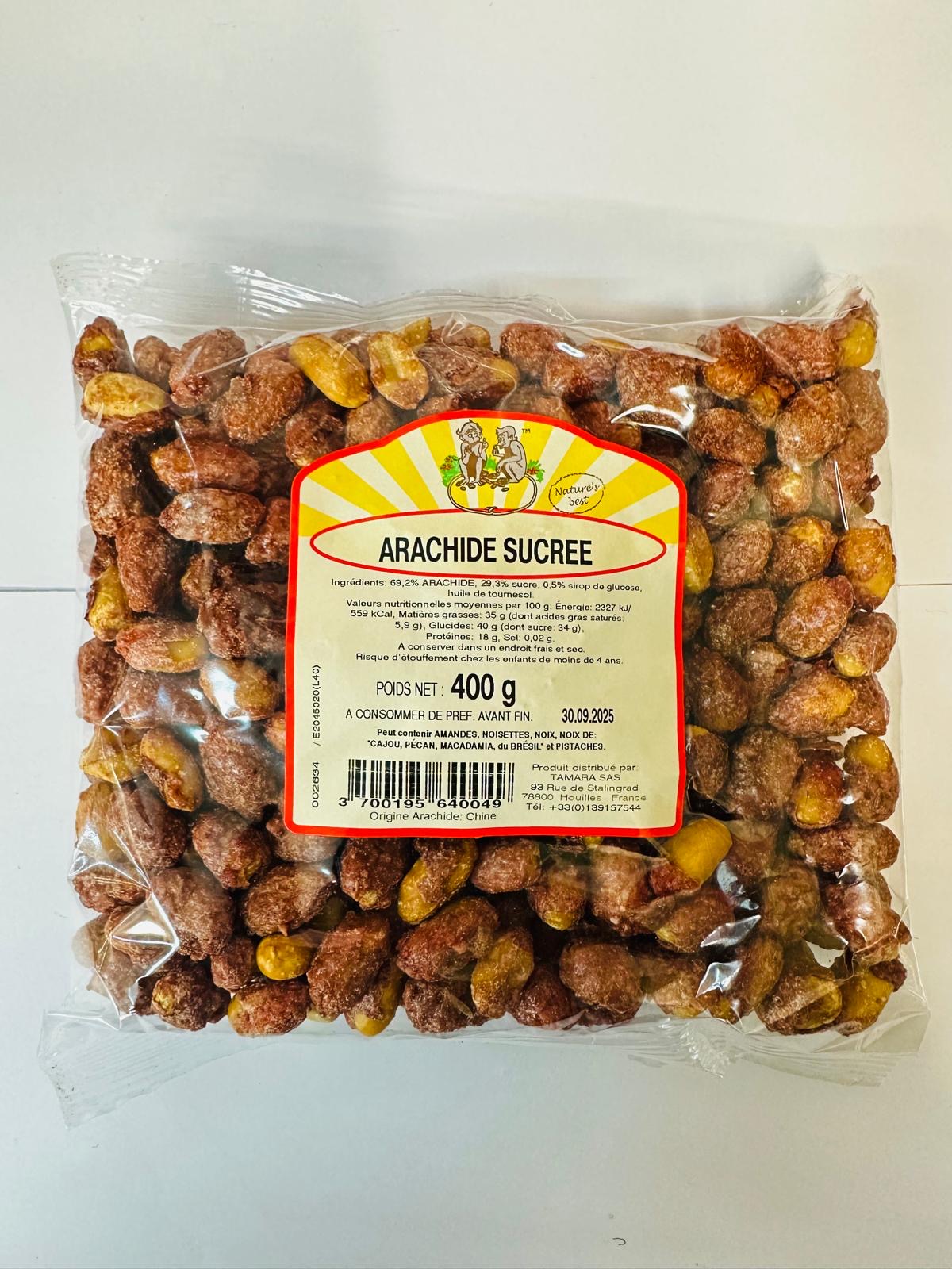 Arachide sucrée 400GRS - Epicerie Barakka