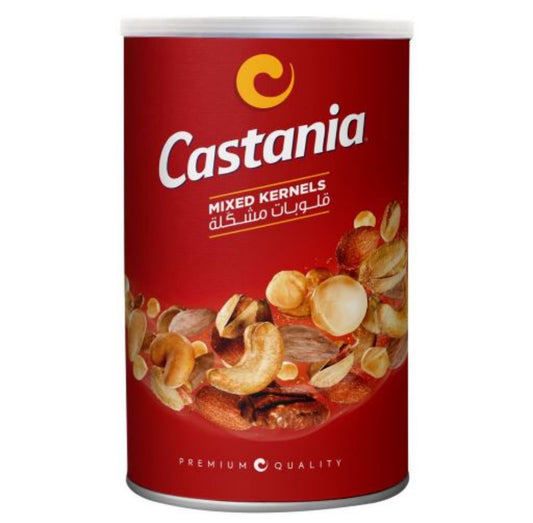 Castania Mixed Kernels – Mélange de graines et fruits secs - 450g red Tin