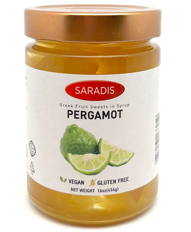Bergamote au sirop 454 g – Sarantis - Epicerie Barakka