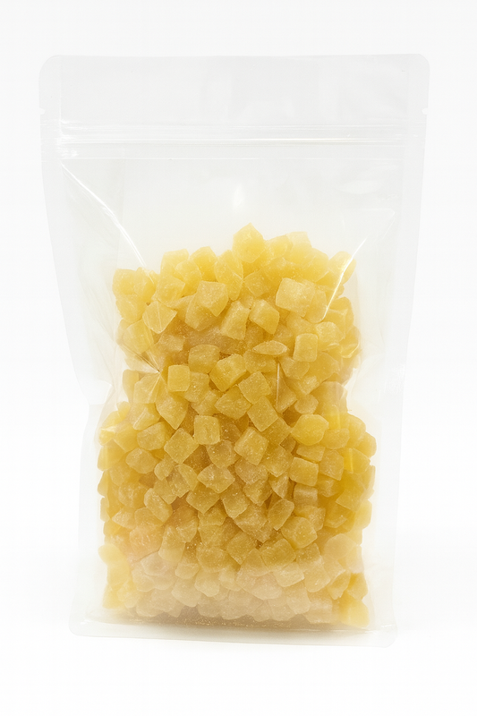 Ananas cubes 600g
