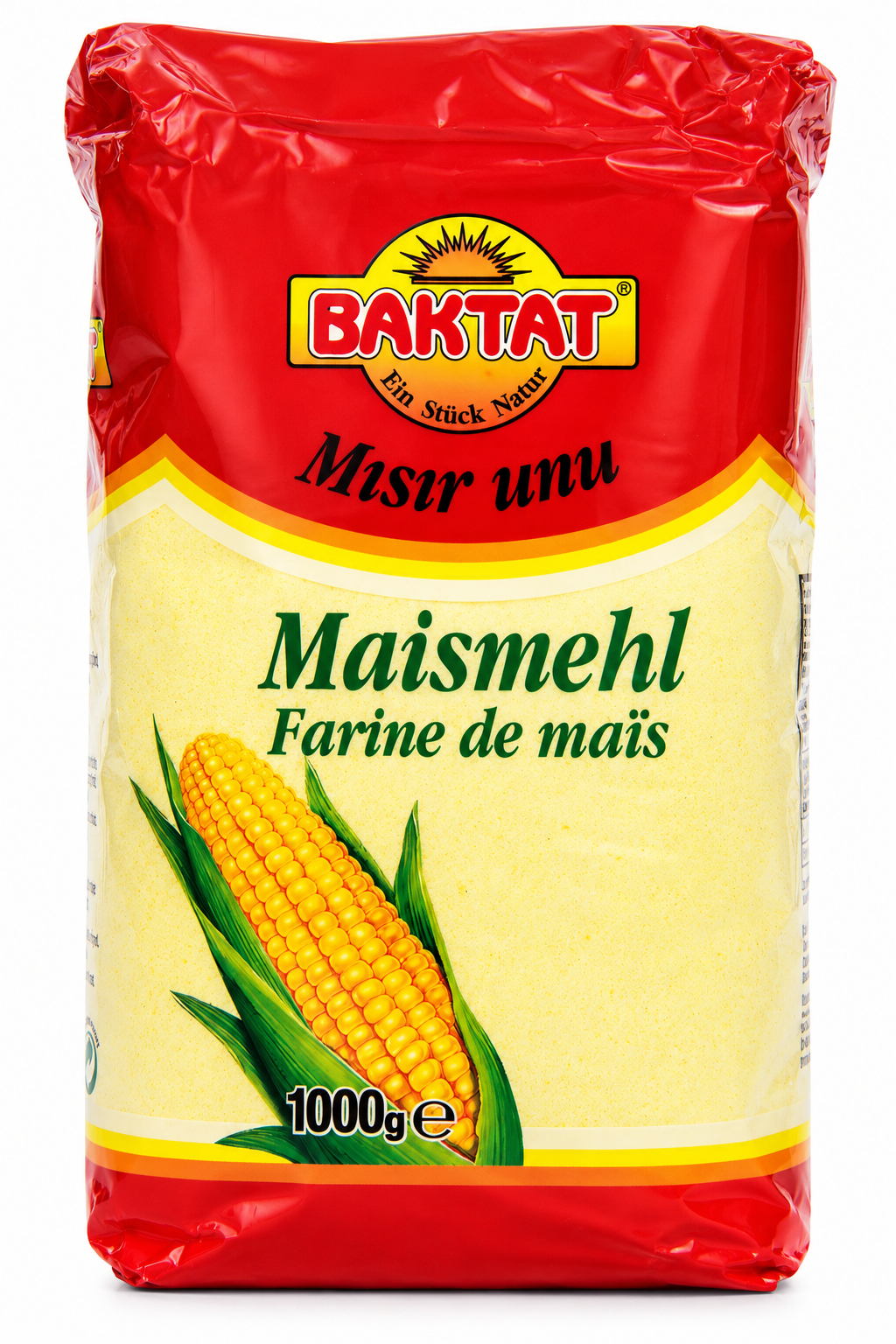 Farine de maïs jaune 1 kg - Suntat