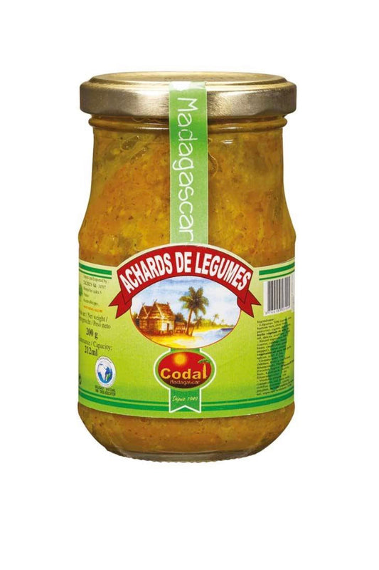 Achards de Légumes 200g – Codal Madagascar - Epicerie Barakka