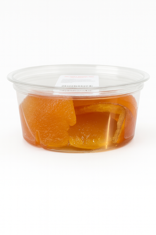 Écorce d’orange confit 200g