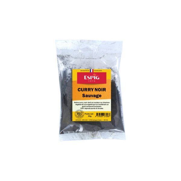 Curry noir sauvage 50 g - Espig