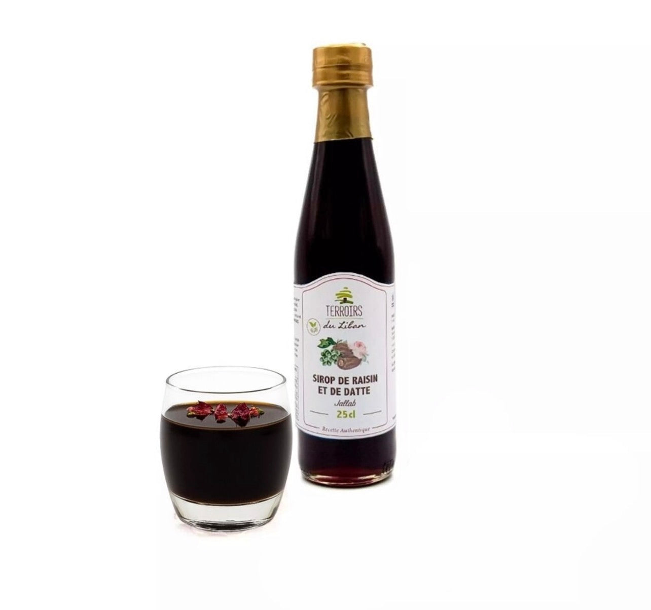 Sirop de Raisin et de Datte Jallab 250 ml – Terroirs du Liban - Epicerie Barakka