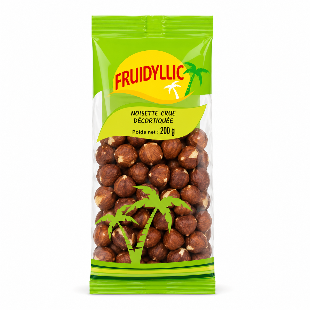 Noisettes crues décortiquées 200g - Fruidyllic - Epicerie Barakka