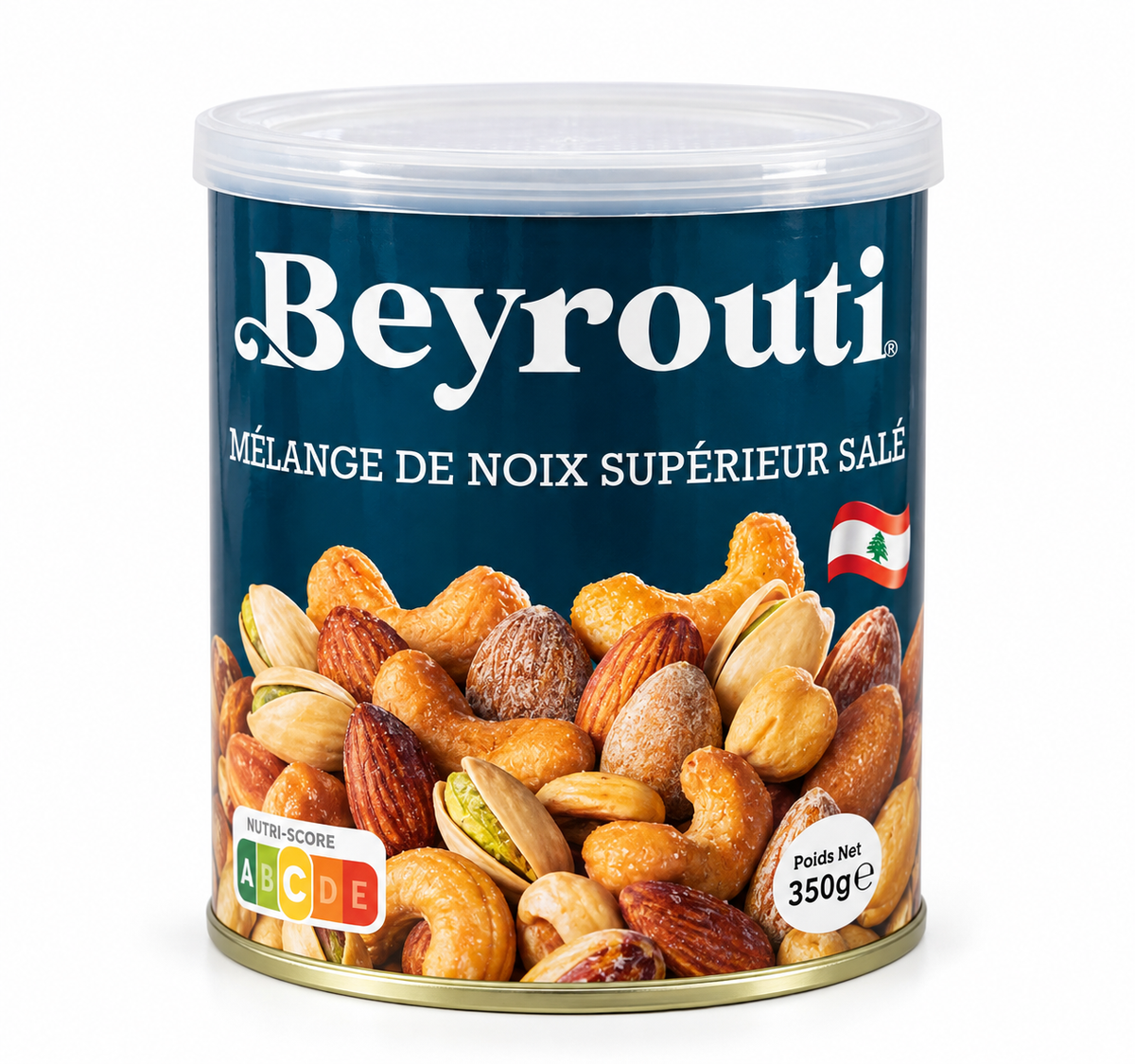 Mélange de noix supérieur salé 350 g – Beyrouti