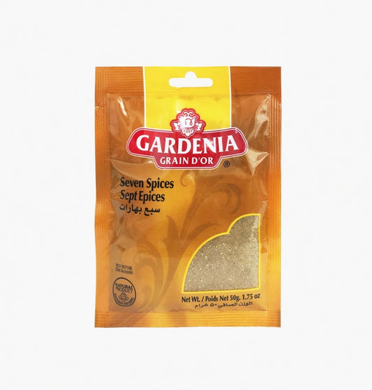 Sept épices 50 g - Gardenia
