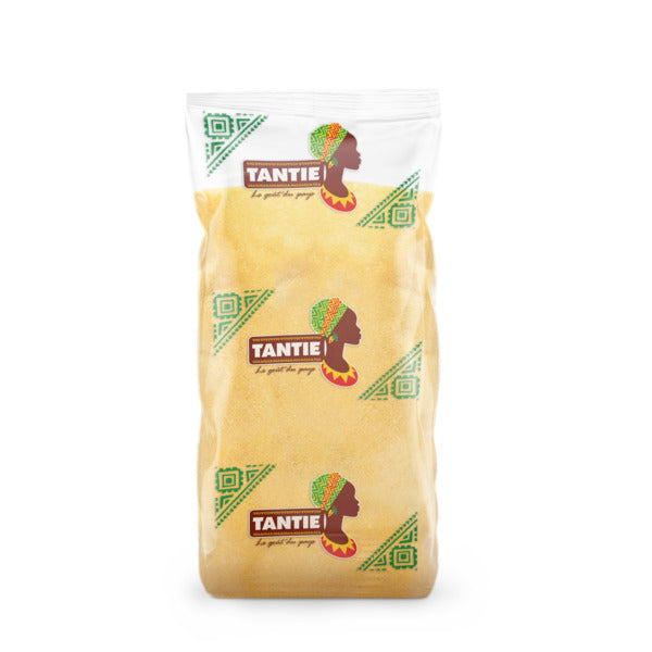 Semoule de maïs jaune 1 kg - Tantie - Epicerie Barakka