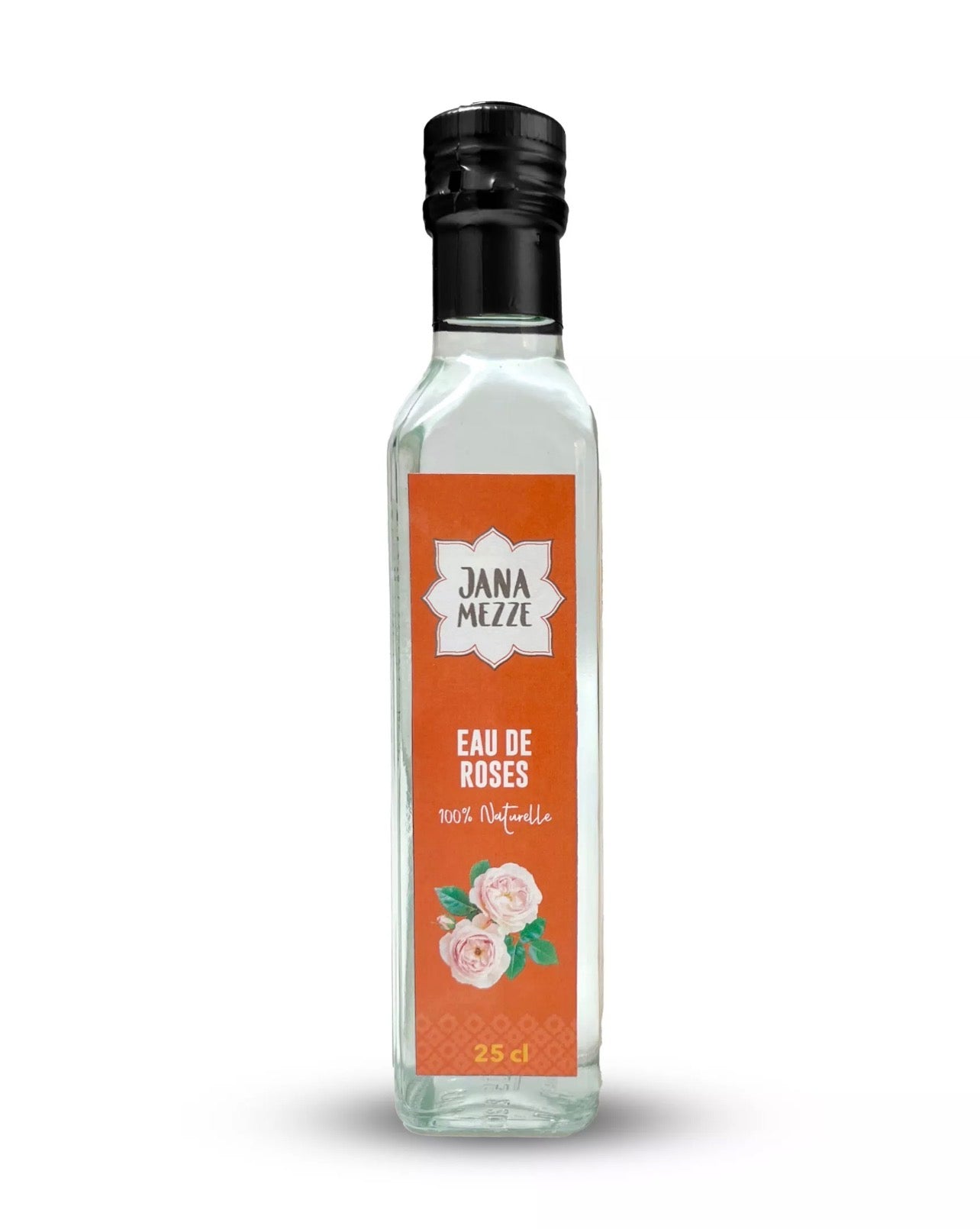 Eau de Roses 100 % Naturelle – 250 ml - Jana Mezze - Epicerie Barakka